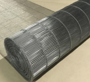 SS304 SS316 flacher Mesh Type Conveyor Belt Wire für die Schokoladen-Keks-Beförderung