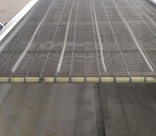 Flacher Flex Metal Food Processing Mesh-Gurt-Draht für Förderer