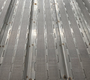 Verbindungs-Draht-Mesh Conveyor Belt For Food-Korn-Transport der Platten-SUS304