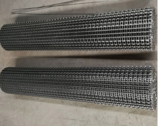 Flacher Flex Enrobe Stainless Steel Conveyor-Gurt-Draht Mesh For Bakery
