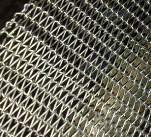 Edelstahl balancierte Webart-Flachdraht-Förderband-Systeme für Lebensmittelindustrie