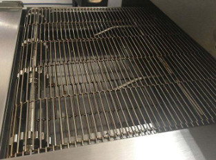Edelstahl-Draht-Förderer-Nahrung Mesh Belt For Baking des Pizza-Ofen-316