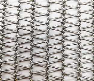 Balancieren Sie Drahtgewebe Mesh Fabric Conveyor Belt der Webart-SUS304 SS