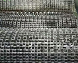 Feine Edelstahl-Honey Comb Conveyor Steel Belt-Nahrungsmittelförderer-Systeme