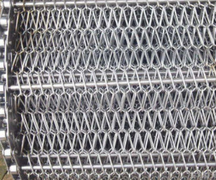 LÄRM JIS Edelstahl Mesh Belt Wire Conveyor mit einzelnem Schleifen-Rand