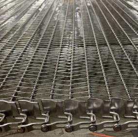 Doppelter ausgeglichener Förderband Mitgliedstaat Wire Mesh des Edelstahl-SS201