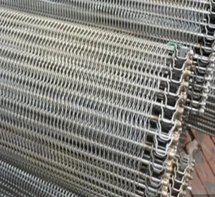 Metallketten-gewundener niederländischer Webart-Mesh Wire Fabric For Conveyor-Gurt