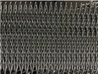 Edelstahl-Ketten-gewundener Gefrierschrank-Gurt der hohen Temperatur SS304 für trockenere Maschine