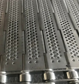 Industrieller Edelstahl-flacher Spitzenketten-Mesh Belt For Food Processing-Förderer