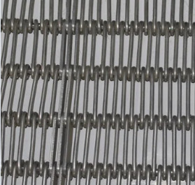 Draht des Edelstahl-304 Mesh Conveyor Belt Interlock Chain