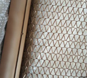 Dekorative gewundene Draht-Kette Mesh Belt Architectural Mesh Panels