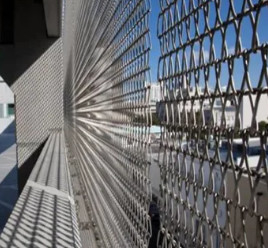 Dekorative gewundene Draht-Kette Mesh Belt Architectural Mesh Panels