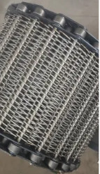 Modulare Kette Mesh Belt Edelstahl Unichain 1.2mm 1.4mm