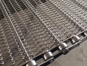 Soem-Edelstahl-modulare Draht-Kette Mesh Belt For Conveyor