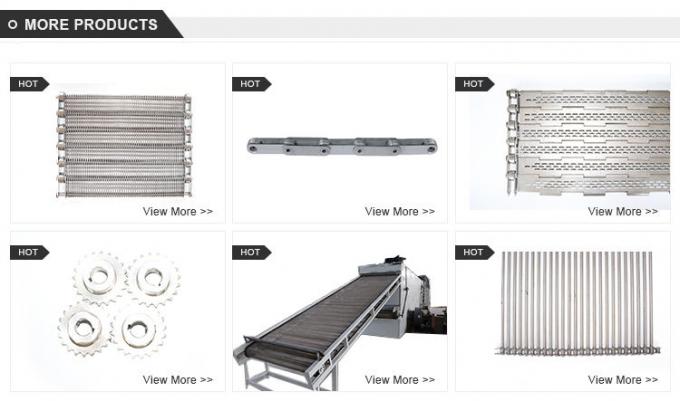 Edelstahl-Umhüllungs-Draht-Gurt Mesh For Eggs Conveyor der hohen Temperatur 11