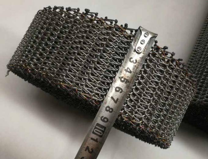 Spirale Mesh Conveyor Chain Belt Metal der hohen Temperatur 314 des Edelstahl-310s 13