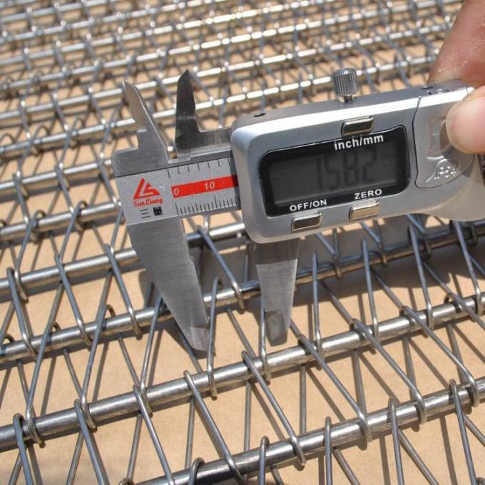 Kundengebundene Korrosionsbeständigkeits-Frucht-Schokoladen-Förderband-Kette gefahren 2