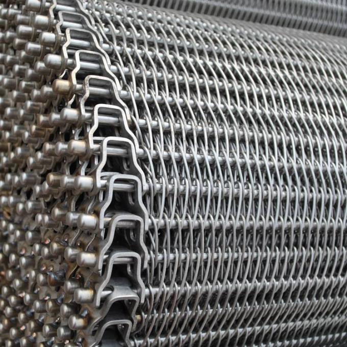 SUS316L-Edelstahl-Conveyable F&ouml;rderband-Herstellung Mesh Wire 12