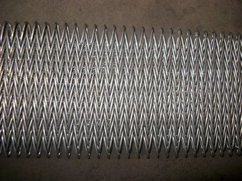 Edelstahl-Draht-Mesh Universal Weave Metal Conveyor-Gurte, Treibriemen, V-Gürtel Blance Mesh Belt für Lebensmittelindustrie
