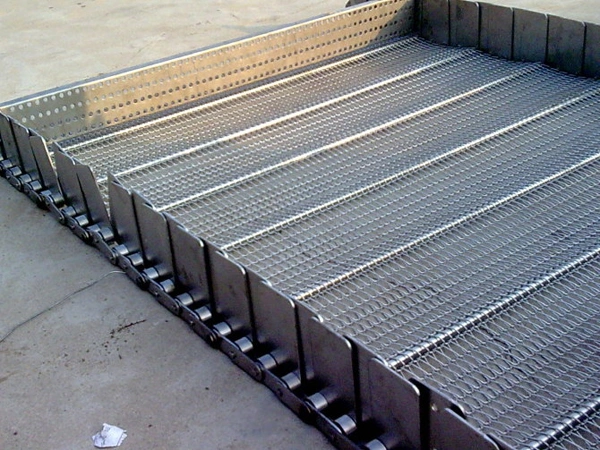 Edelstahl-Ketten-spinnen gewundene Förderband-Metallbalance der hohen Temperatur SS304 Draht Mesh Belt Conveyor Mesh Belt